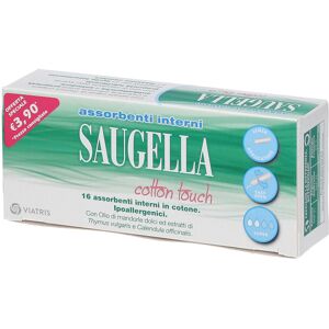 Saugella Assorbenti Interni Cotton Touch Mini 16 Pezzi