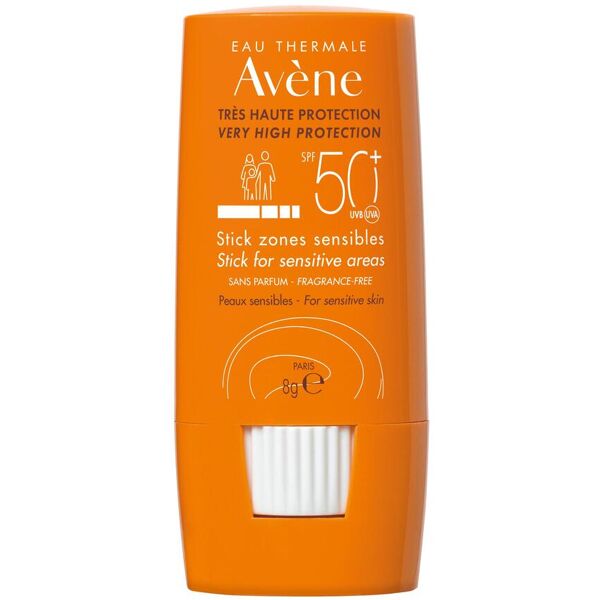 avene stick solare zone sensibili spf50+ 8g