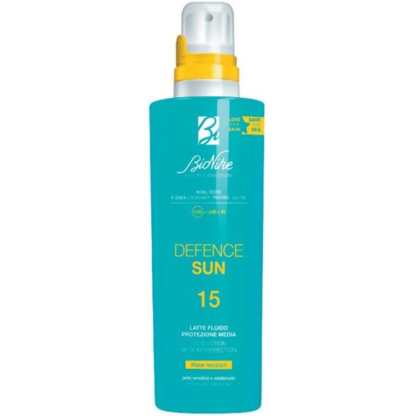 bionike defence sun latte solare fluido spf15 200ml