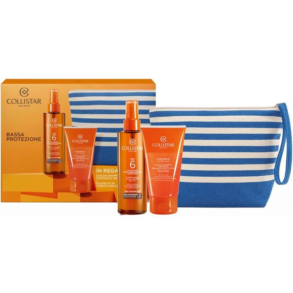 collistar cofanetto olio secco super abbronzante idratante spf 6