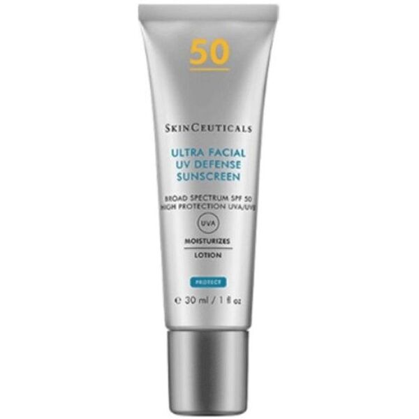 skinceuticals ultra facial uv defense spf 50+ crema solare idratante ad ampio spettro uva/uvb con mexoril sx/xl 30ml