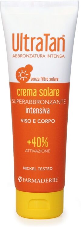 farmaderbe ultra tan crema superabbronzante viso e corpo +40% 125ml