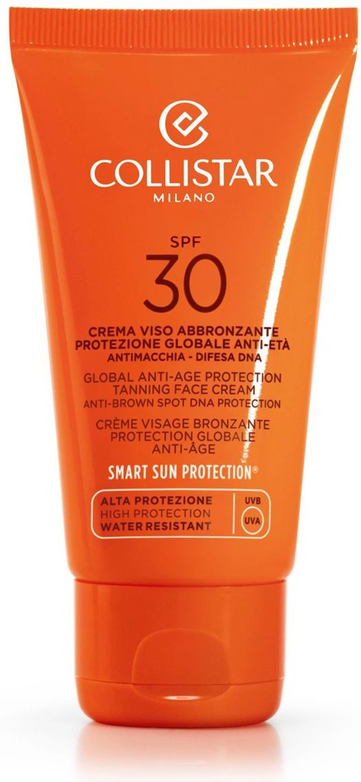 collistar crema viso abbronzante antietà spf30 50ml