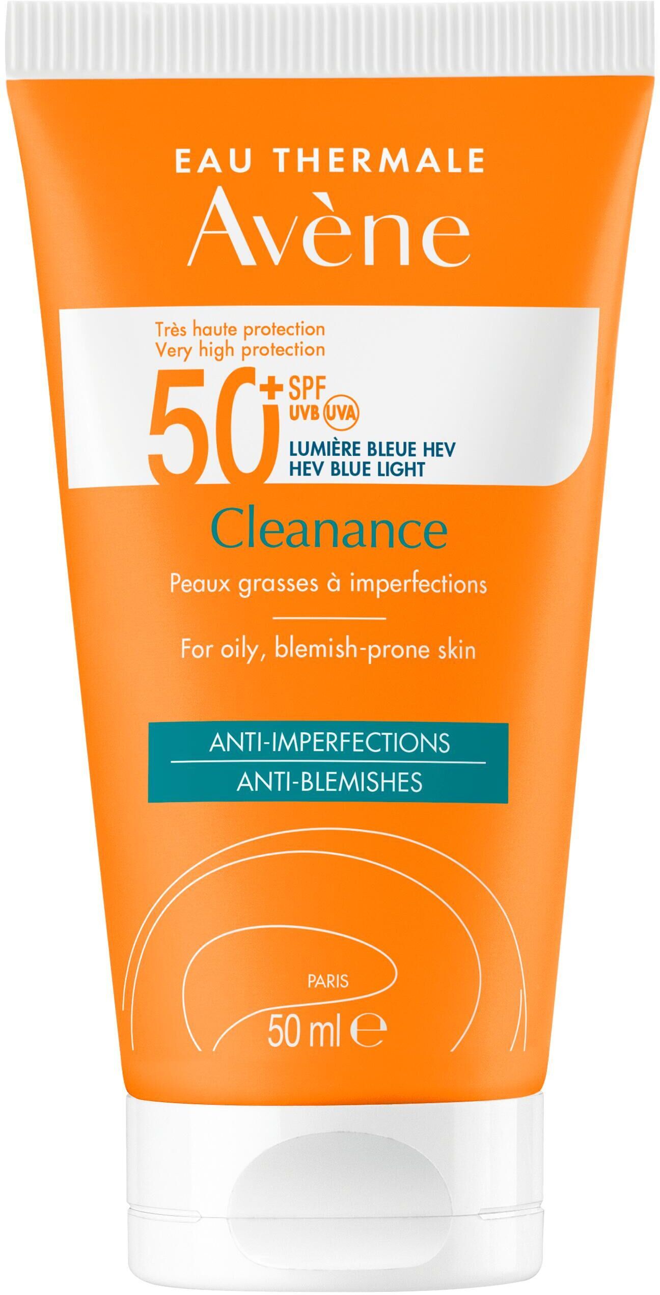 avene cleanance solare viso spf50+ 50ml