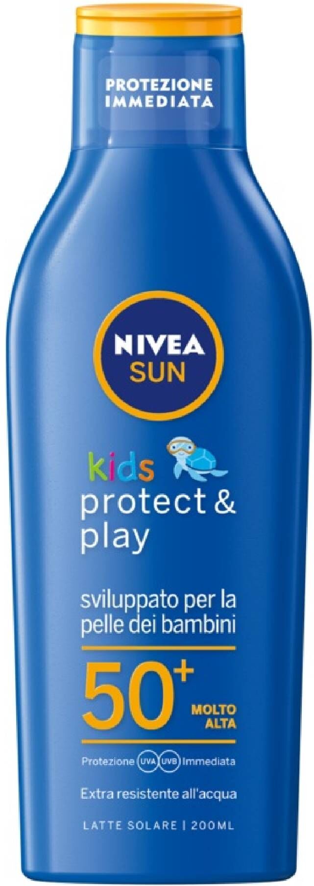 nivea sun kids protect e play latte solare fp50+ 200ml