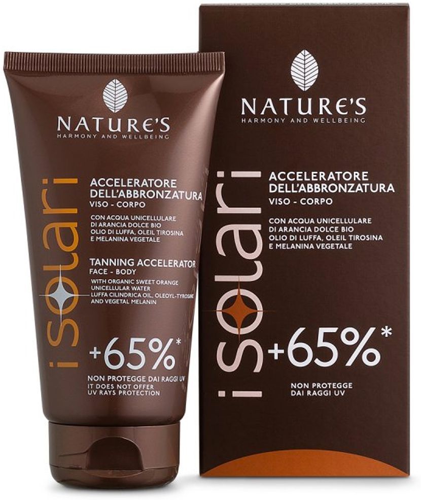 nature's solari acceleratore abbronzatura +65% 150ml