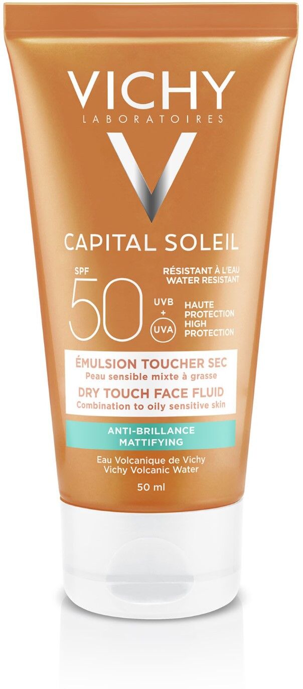 Vichy Capital Soleil Emulsione Anti-lucidità Effetto Asciutto Spf 50 50ml