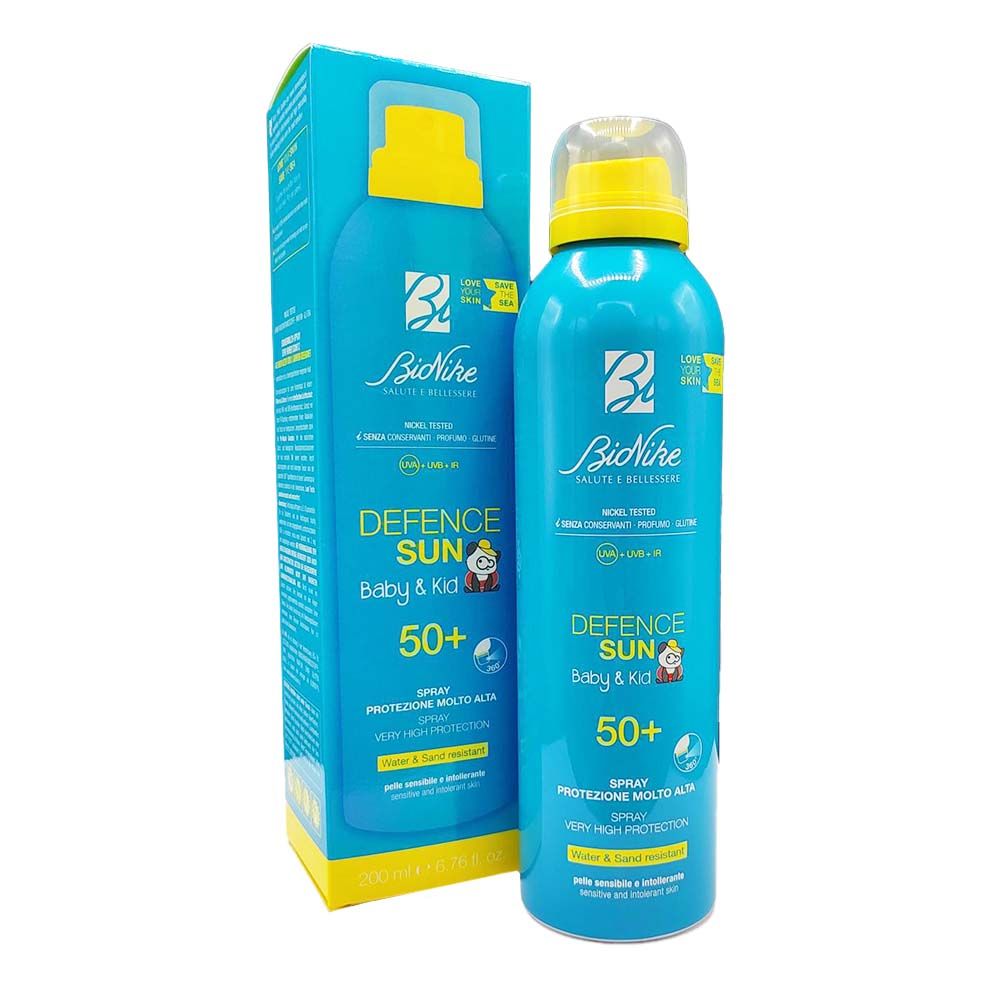 Bionike Defence Sun Baby Kid Spray Solare Spf50+ 200ml