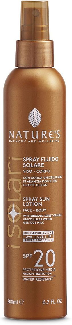 Nature's I Solari Spray Fluido Spf20 200ml