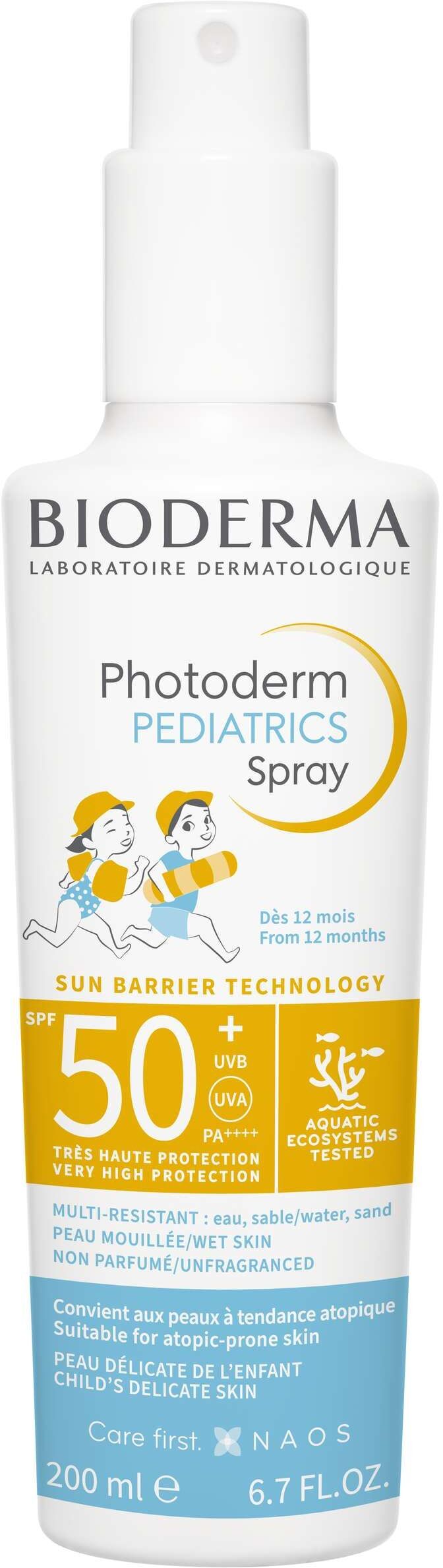 Bioderma Photoderm Pediatrics Spray Spf50+ Spray Solare Per Bambini 200ml