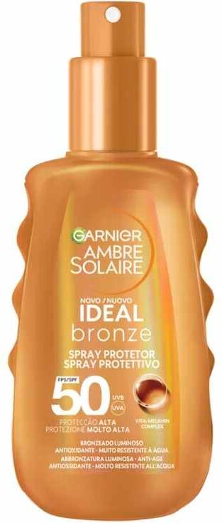 Garnier Ambre Solaire Ideal Bronze Latte Spray Spf50 150ml