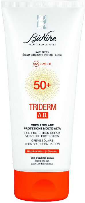 Bionike Triderm Ad Crema Solare Protezione Spf50+