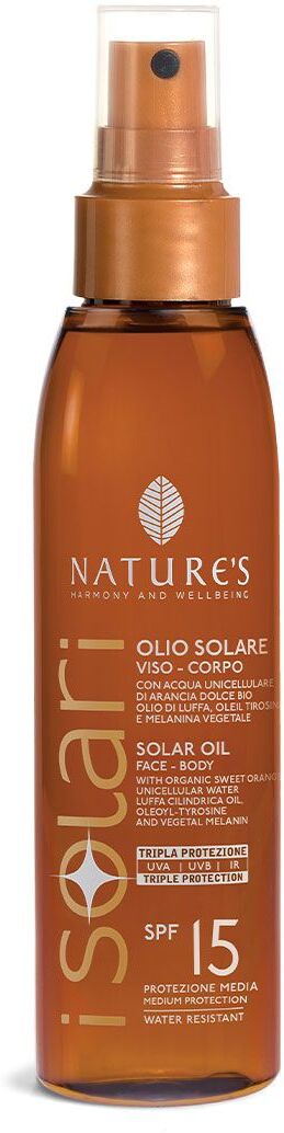 Nature's I Solari Olio Solare Spf15 150ml