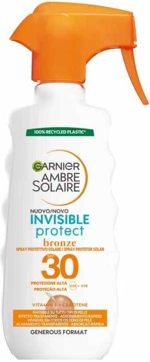 Garnier Invisible Protect Bronze Spray Gachette Spf30 270ml