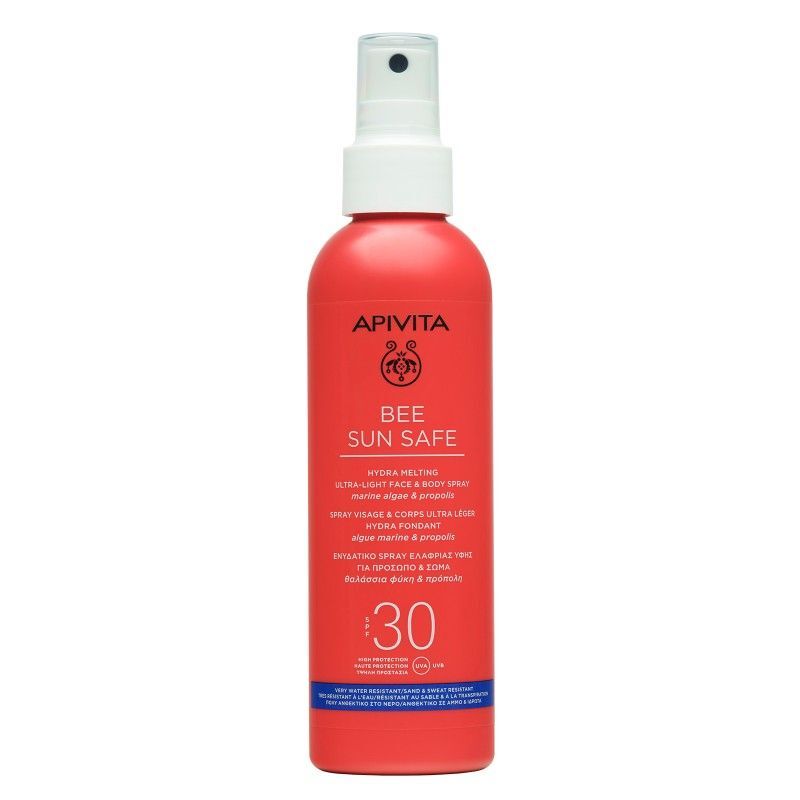 Apivita Spray Hydra Melting Viso E Corpo Ultra-leggero Spf30 200ml