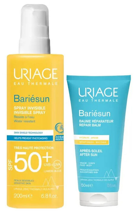 Uriage Bariesun Spf50+ Spray Invisibile 200ml + Doposole 50ml