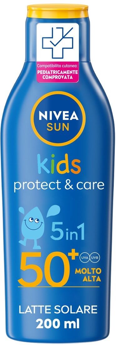 Nivea Sun Kids Protect E Play Latte Solare Fp50+ 200ml