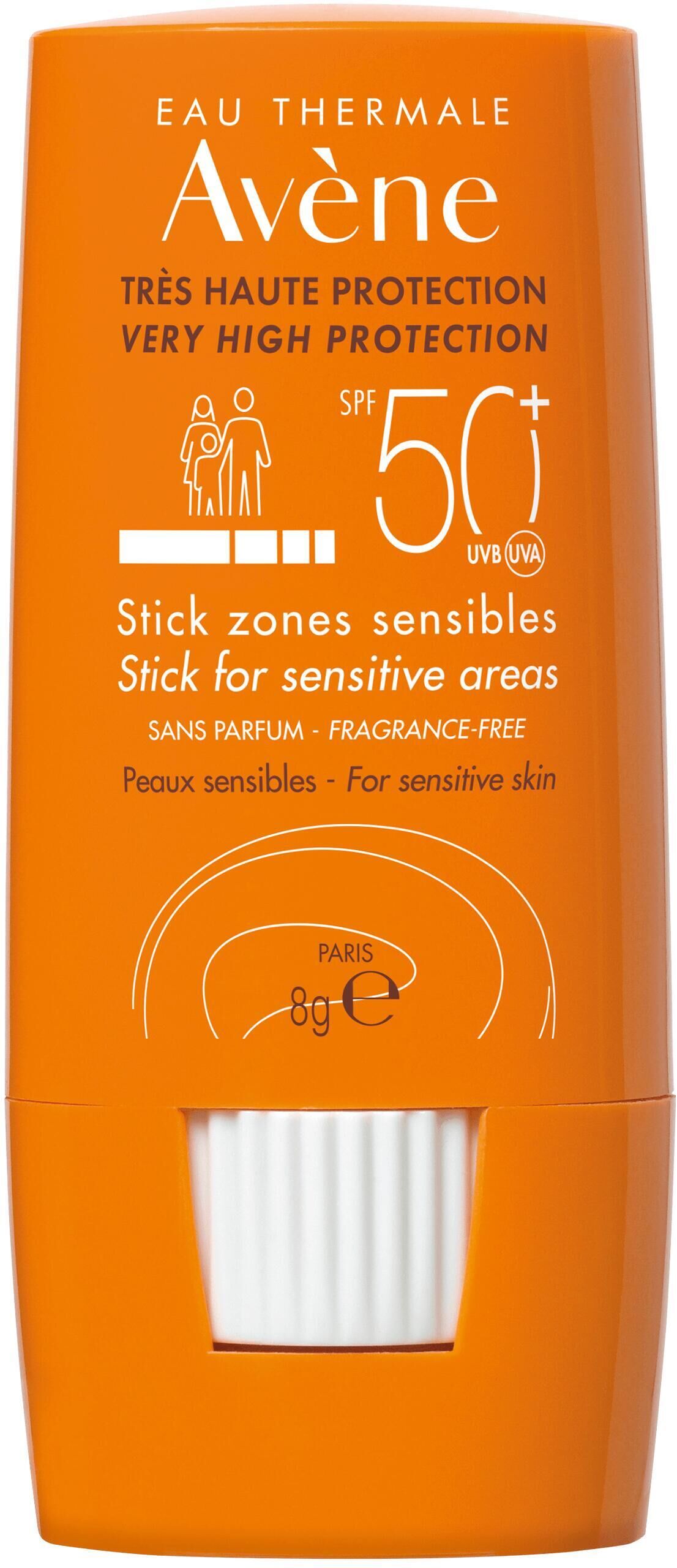 Avene Stick Solare Zone Sensibili Spf50+ 8g