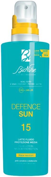 Bionike Defence Sun Latte Solare Fluido Spf15 200ml