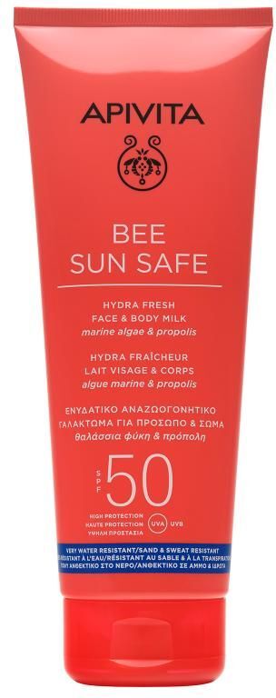 Apivita Hydra Fresh Latte Solare Viso E Corpo Spf50 200ml