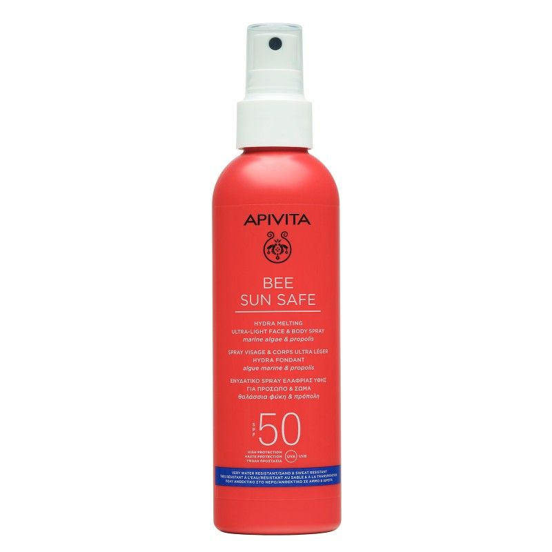 Apivita Spray Hydra Melting Viso E Corpo Ultra-leggero Spf50 200ml