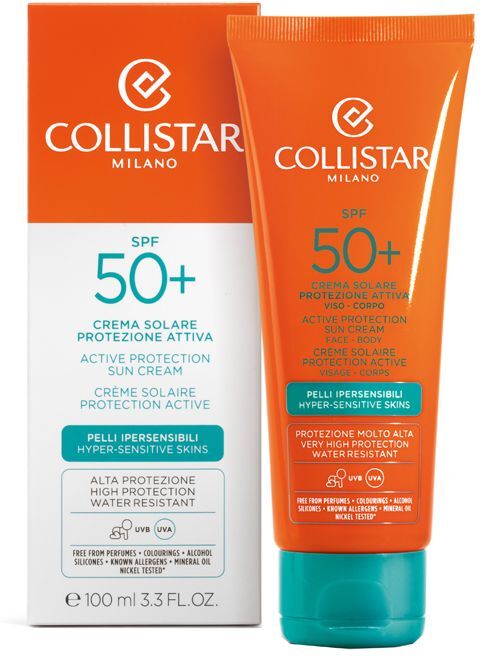 Collistar Crema Solare Protezione Attiva Spf50+ 100ml