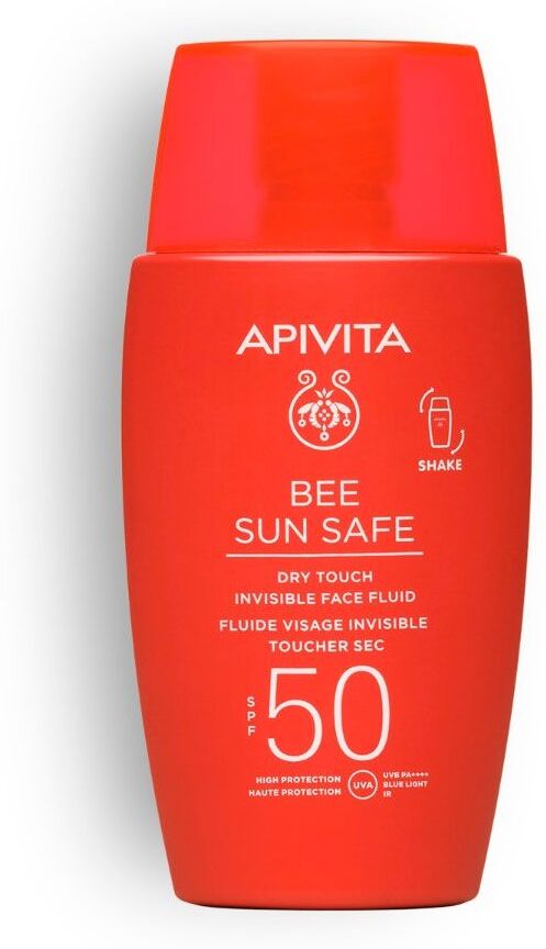 Apivita Sun Dry Touch Fluido Solare Invisibile Spf50+ 50ml