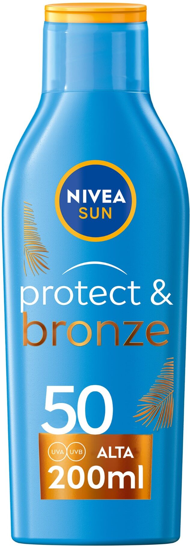 Nivea Sun Protect & Bronze Latte Solare Spf50 200ml