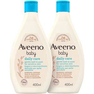 Aveeno Baby Fluid Detergente Corpo Bundle 400ml+400ml