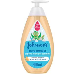 Johnsons Baby Pure Protect Sapone Mani Per Bambini 300ml