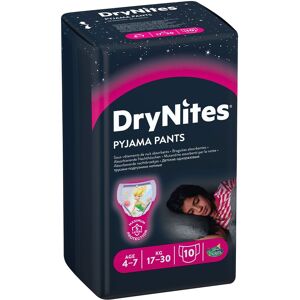 Huggies Pannolini Drynites Girl 4/7anni Medium 10 Pezzi