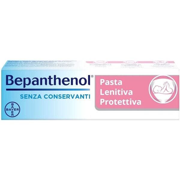 bepanthenol pasta lenitiva protettiva con pantenolo pasta cambio per irritazione da pannolino 100g