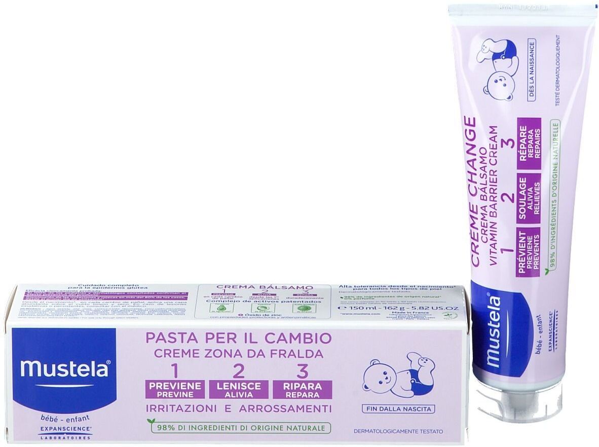 mustela pasta cambio pannolino 150ml