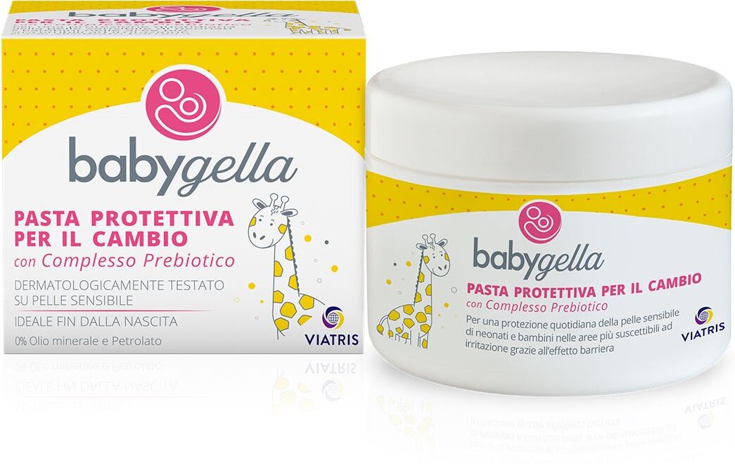 babygella prebiotic pasta protettiva cambio pannolino 150ml