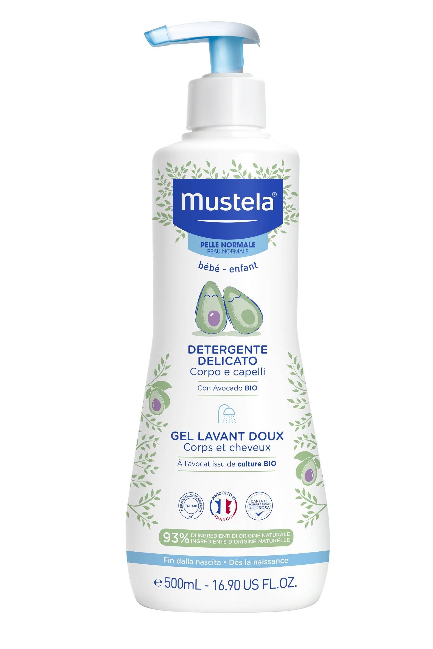 Mustela Detergente Delicato 500ml