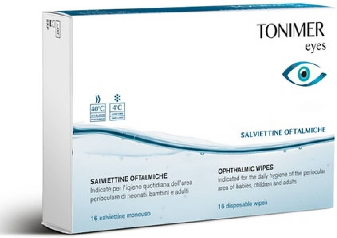 Tonimer Eyes Baby Salviettine Oftalmiche 16 Pezzi