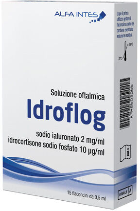 Alfa Intes Idroflog Soluzione Oftalmica 15 Flaconcini Monodose