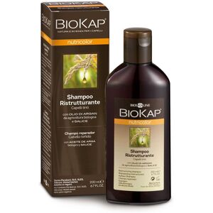 Biokap Nutricolor Shampoo Ristrutturante Con Olio Di Argan 200ml