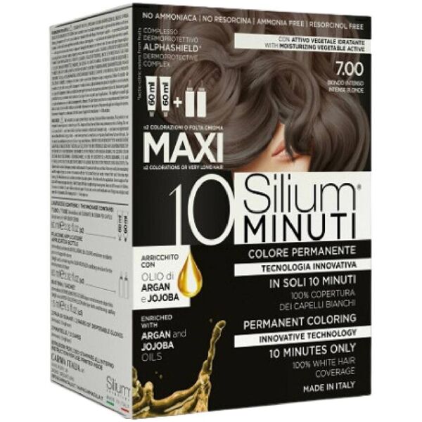 silium maxi colore permanente 10 minuti biondo intenso 7.00