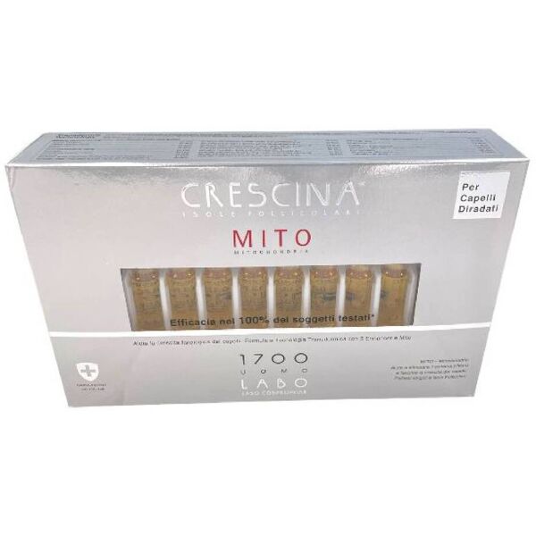 crescina isole follicolari neo mito 1700 uomo 20x3,5ml