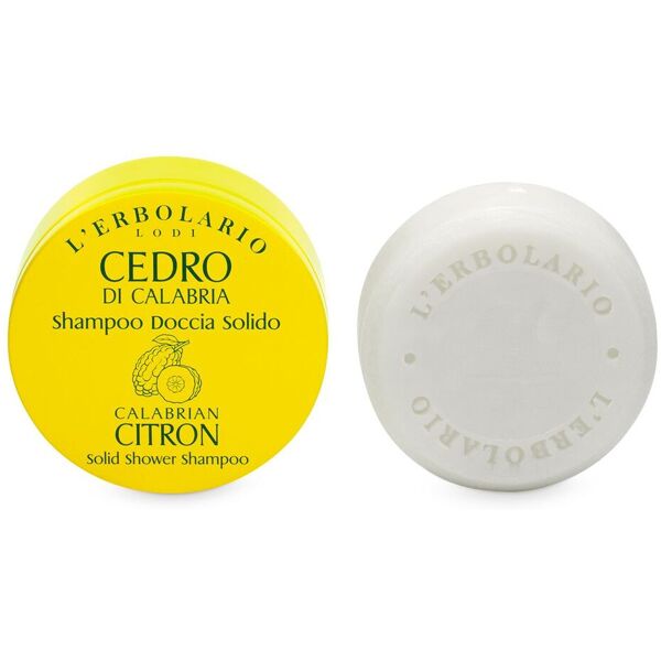 l'erbolario shampoo doccia solido cedro di calabria 60g