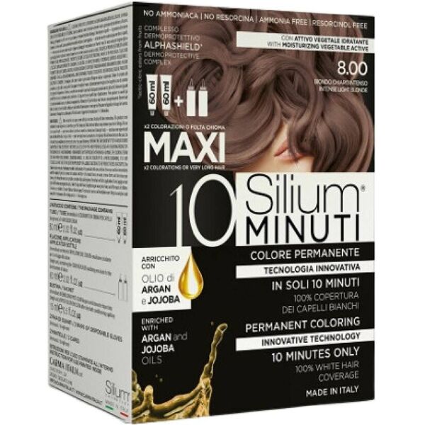 silium maxi colore permanente 10 minuti biondo chiaro intenso 8.00