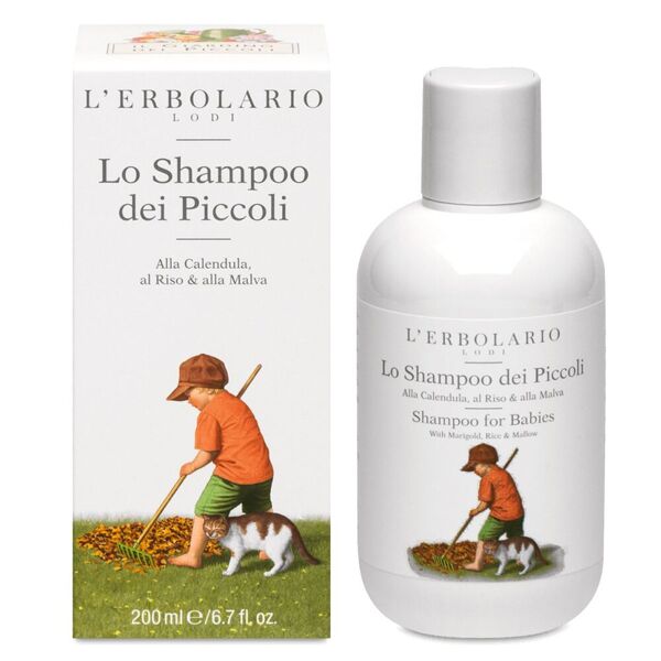 l'erbolario il giardino dei piccoli shampoo 200ml