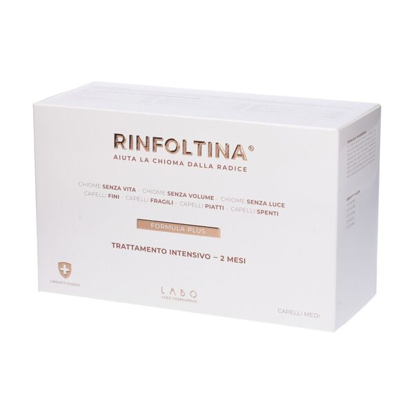 labo rinfoltina formula plus capelli medi trattamento intensivo 2 mesi fiale 40x3,5ml