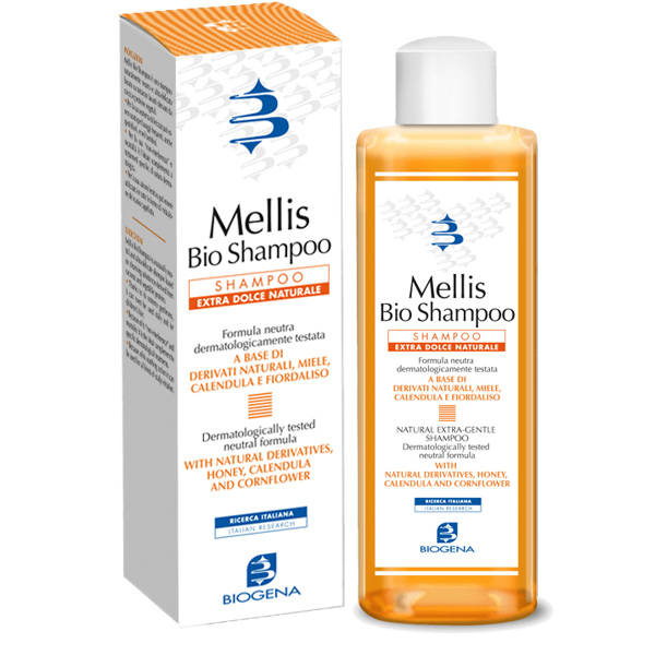 biogena mellis bio shampoo extra dolce naturale 200ml