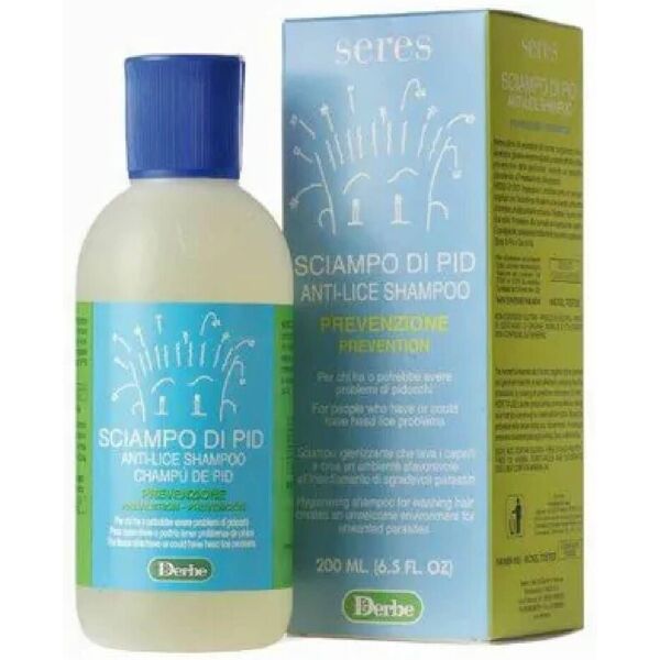 derbe seres shampoo di pid prevenzione pidocchi 200ml