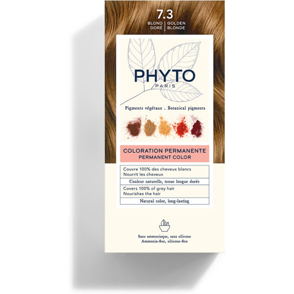 phyto phytocolor kit colorazione capelli 7.3 biondo dorato