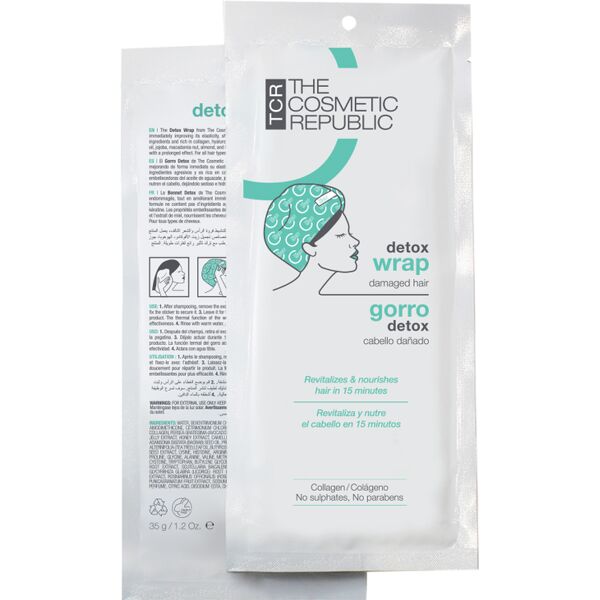 the cosmetic republic detox wrap rivitalizzante cuoio capelluto 35g