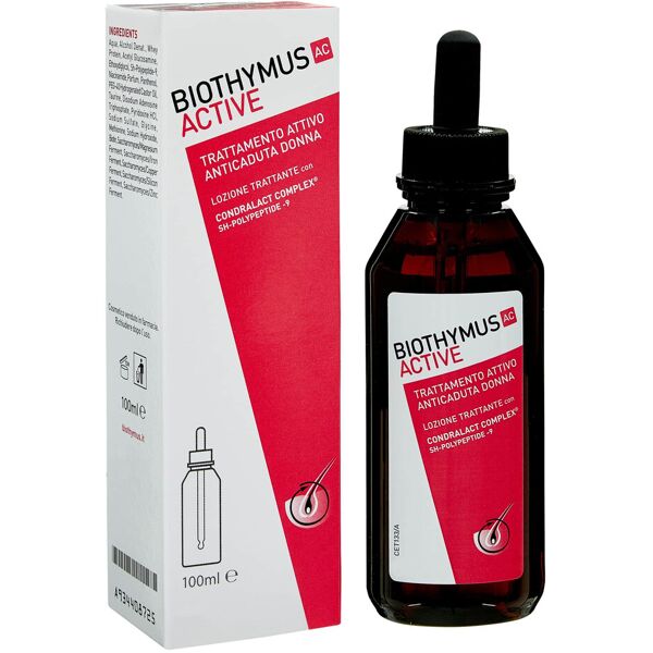 biothymus ac active trattamento attivo lozione anticaduta donna 100ml