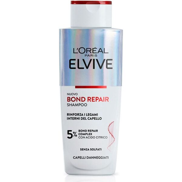 l'oréal paris elvive bond repair shampoo per capelli danneggiati 100ml